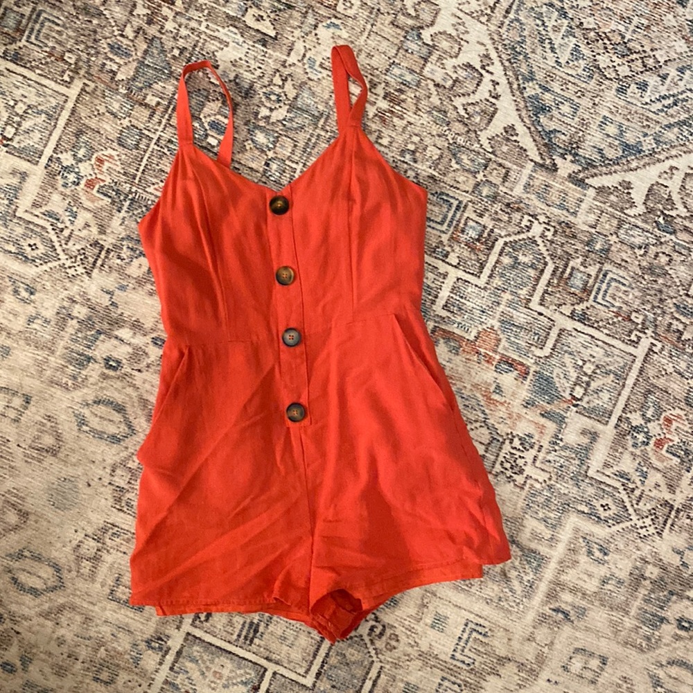 Coral romper